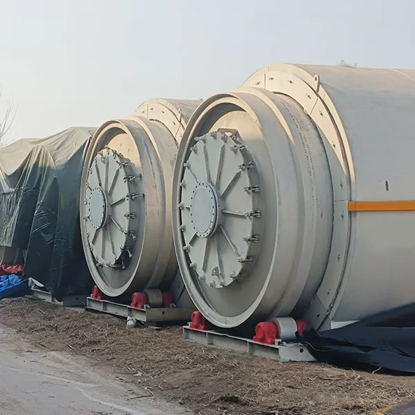 Oil sludge pyrolysis plant